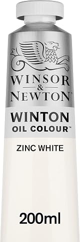 Winsor & Newton Winton 200ml Zinc White Oil Colour