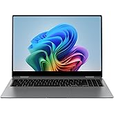 Samsung 16&rdquo; Galaxy Book5 Pro 360 Copilot+ PC, AI Business Laptop, Windows 11 Pro, Intel Core Ultra 7 Processor 258V, 3K AMOLED Touchscreen, 32GB / 1TB, 120HZ, 2025 Model NP964QHA-KG2US, Gray