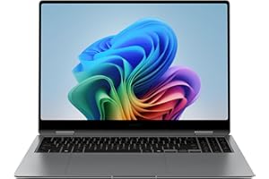 Samsung 16” Galaxy Book5 Pro 360 Copilot+ PC, AI Business Laptop, Windows 11 Pro, Intel Core Ultra 7 Processor 258V, 3K AMOLED Touchscreen, 32GB / 1TB, 120HZ, 2025 Model NP964QHA-KG2US, Gray