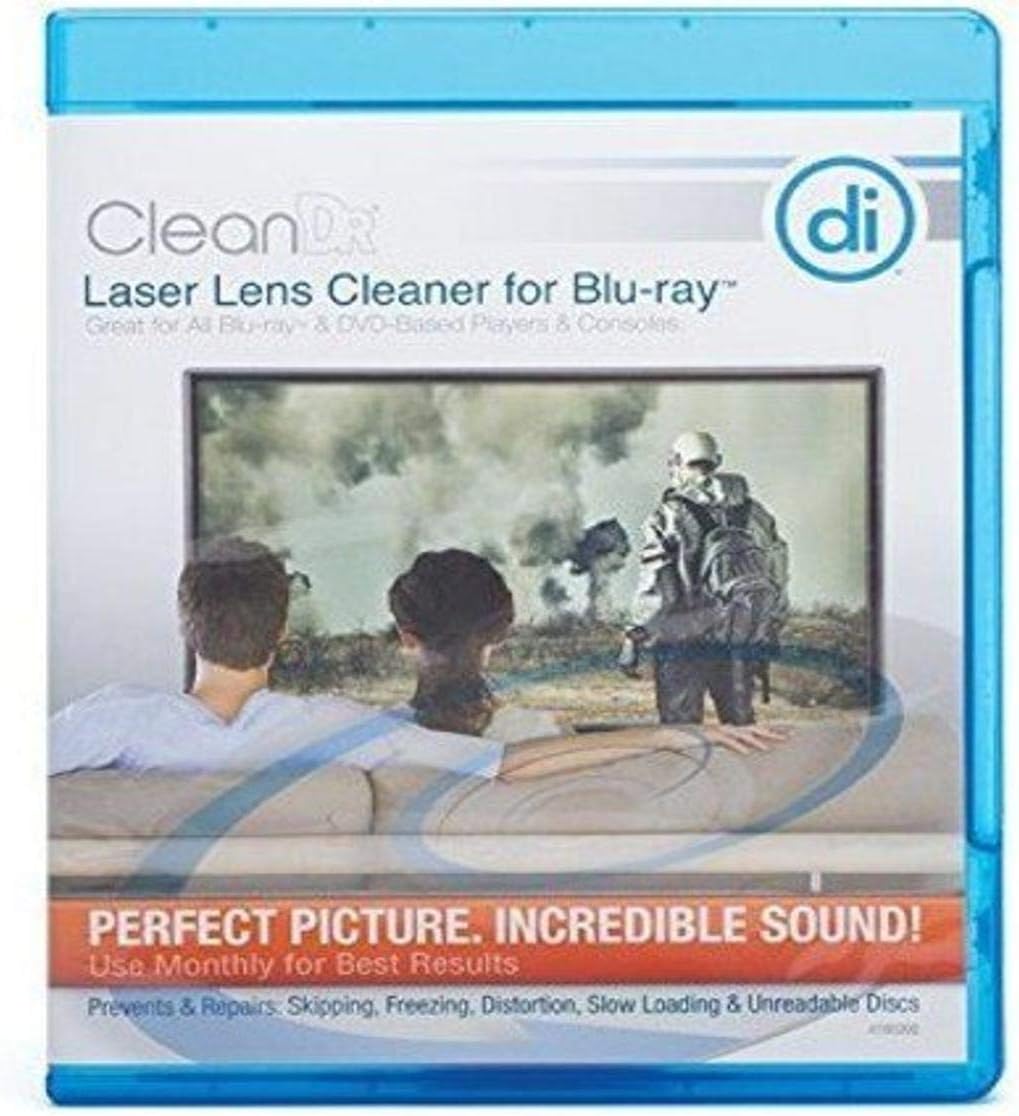 Digital Innovations CleanDr for Blu-Ray Laser Lens Cleaner for Blu-Ray / DVD / PS3 / PS4 / XBOX / XBOX 360 / XBOX ONE (4190300): Home Audio & Theater