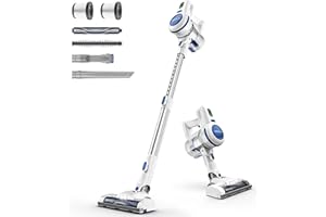 ORFELD Cordless Vacuum Cleaner, 22000Pa Powerful Cordless Vacuum 6 in 1, 35Mins Long Runtime, Lightweight & Ultra-Quiet Stick Vacuum for Hardwood Floor Carpet Pet Car Cleaning