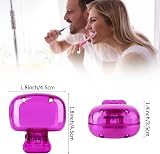 Fowecelt Toothbrush Covers - 4Pcs Electric Manual Cap for Travel & Home view 7