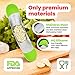 Yarmoshi Solid Stainless Steel Garlic Press Rocker - Chopper Mincer - Perfect Ginger Crusher - Revolutionary Innovative Anti Slip SILICONE HANDLES for Best Grip! (The Only one on the Market)