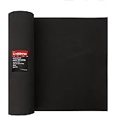 CASOMAN Professional Tool Box Liner and Drawer Liner - 16 inch (Wide) x 6 feet (Long), Non-Slip,Black