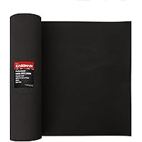 CASOMAN Professional Tool Box Liner and Drawer Liner - 16 inch (Wide) x 6 feet (Long), Non-Slip,Black