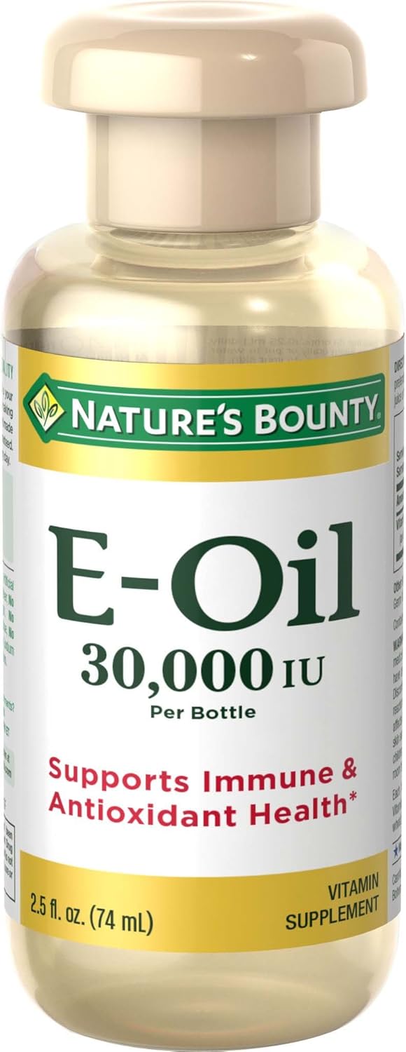 Nature's Bounty Vitamin E-Oil 30,000 IU (Topical or Oral), 2.5 ounces