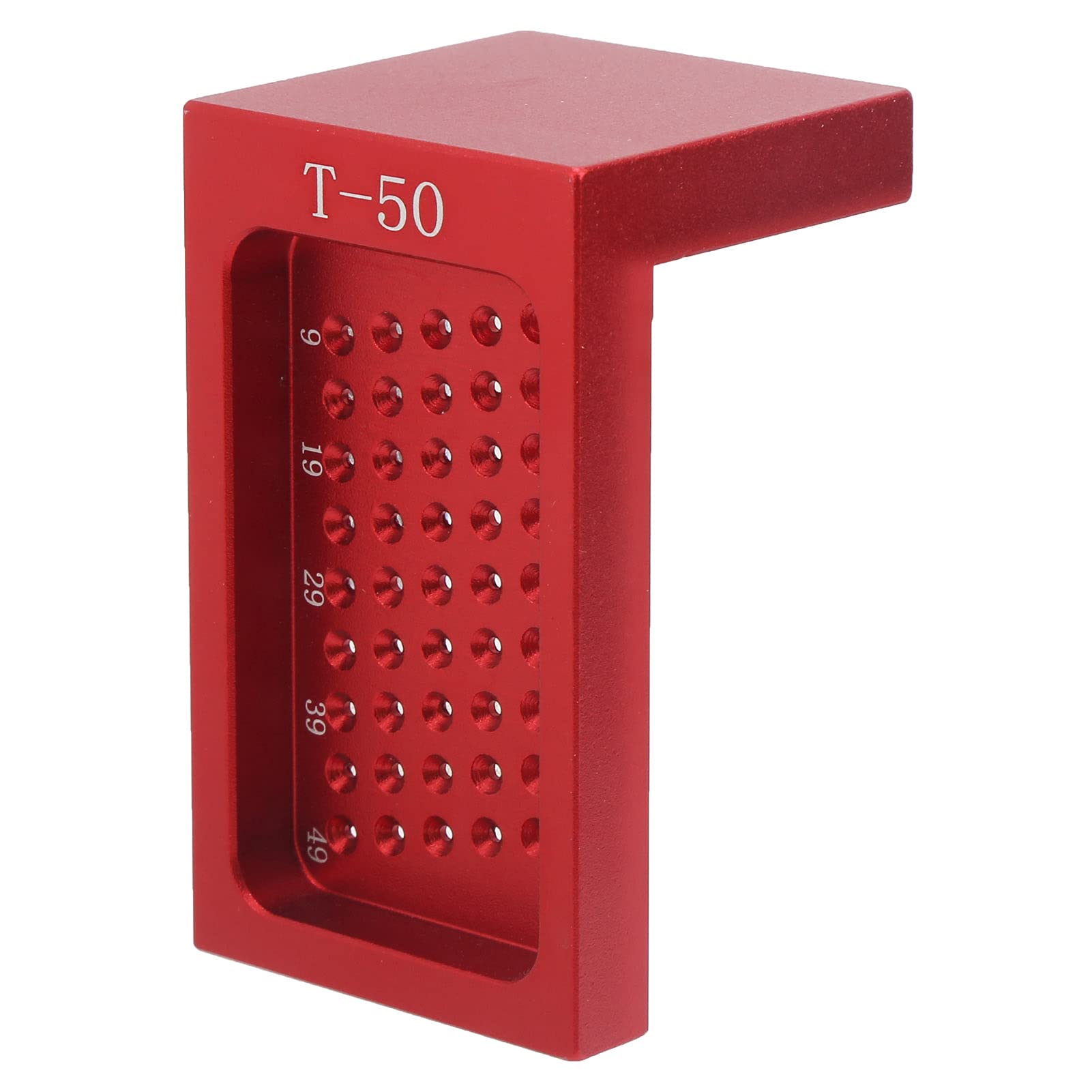 Hyuduo Woodworking Scriber, Aluminum Alloy Saddle L Square Ruler, Precision Woodworking Tool With Metric Scale For Carpenter Square,Scribing Gauge