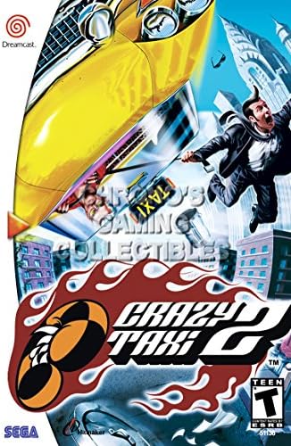 CGC Huge Poster - Crazy Taxi 2 - Sega Dreamcast DC - SDC022 (24" x 36" (61cm x 91.5cm))