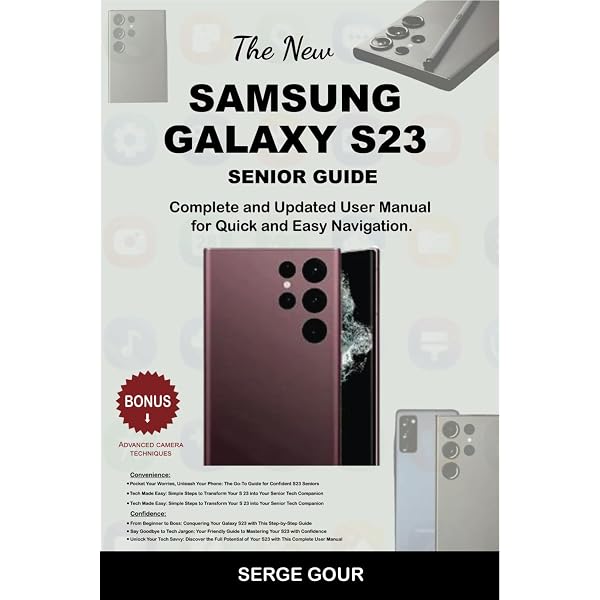 Amazon.com: Samsung Galaxy S23 User Guide: The Beginner to Expert