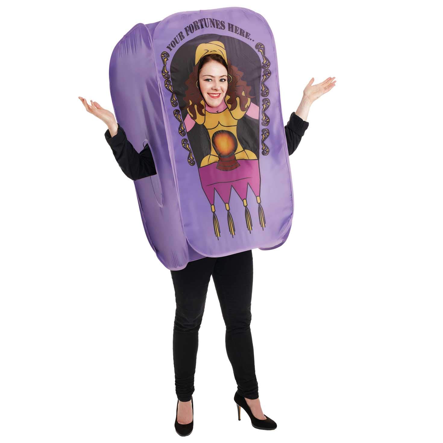 Fun Shack Fortune Teller Costume, Fortune Teller Costume Women, Adults Palm Reader Costume, Carnival Booth Novelty Outfit