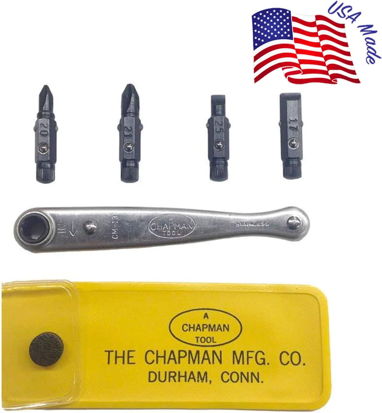 Best Screwdriver Set 2021 Chapman MFG 2021 Pocket Screwdriver Set   6 Pieces   Includes 