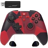 BETMI Wireless Controller for Xbox one/Series X|S/Windows 10/11(Dark Red) | 2.4GHz Gaming Gamepad with Hall Effect Joystick, Back Button, Marco/Dual Vibration/Turbo, 3.5mm Audio Jack
