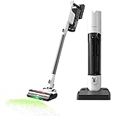 Tineco Pure ONE Station 5 Cordless Smart Vacuum with 2.5L Auto Dust Base, Full-Path Self-Cleaning, 175W Suction, ZeroTangle T