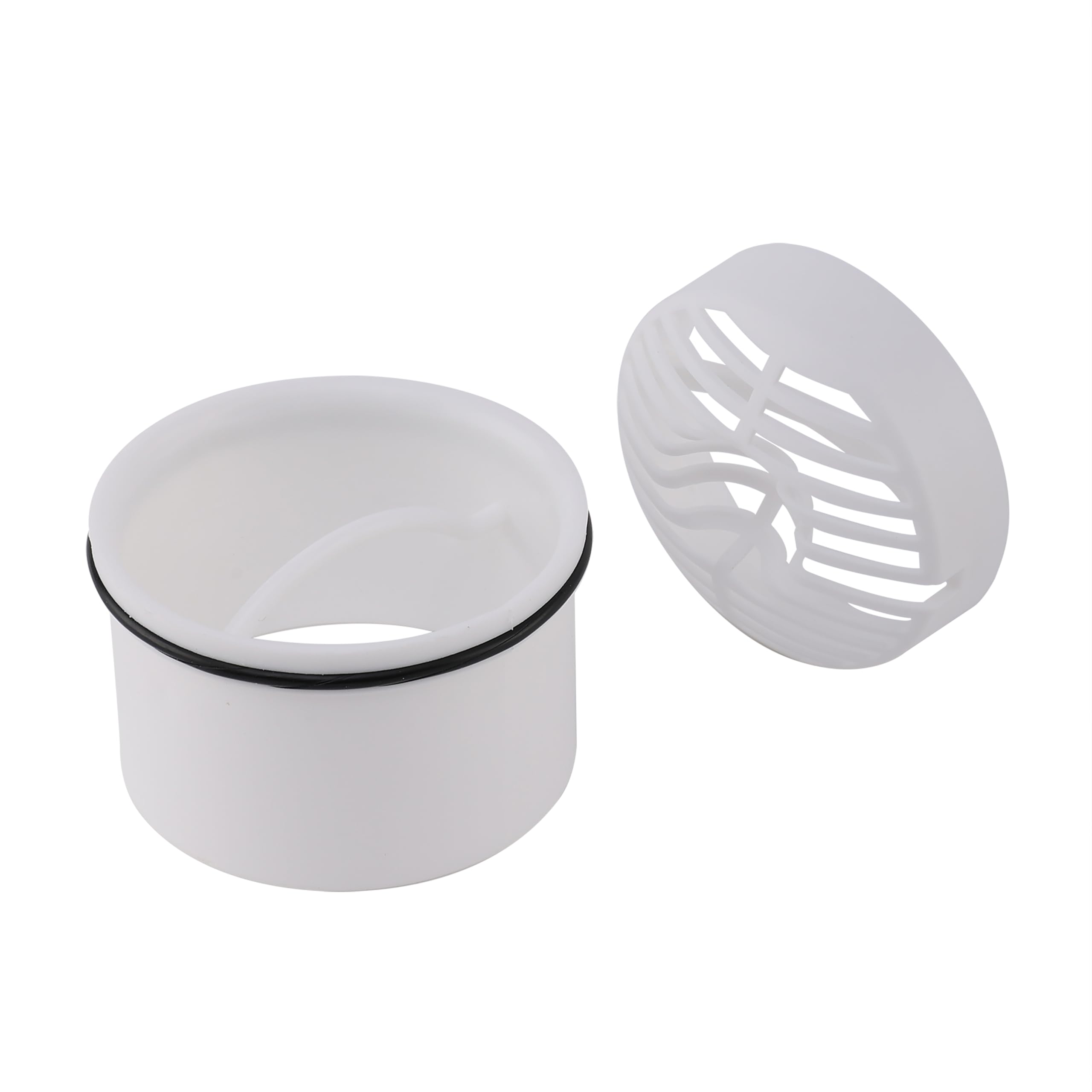 DOPPOSO Hair Strainer for Shower with Immersion Pipe, Compatible with Tempoplex from Model 6961, 6962, 6963, Replacement Hair Strainer Model 6961.96, 582951, Replacement Immersion Pipe Model 6961.99,