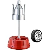 weyleity Portable Wheel Balancer with Heavy Duty Hubs | Tire Balancer Machine with Bubble Level, Tire Changer, Rim Balancing