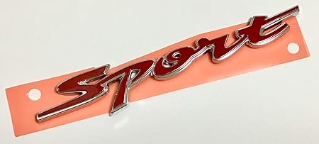 Amazon Suzuki カーエンブレム マスキングテープ付 スズキ Sports 赤色 Zc33s スイフト他 全車種装着ok Suzuki純正部品 エンブレム 車 バイク