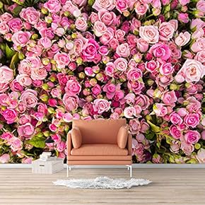 Wall Mural Elegant Rose Flower Floral Photo Removable