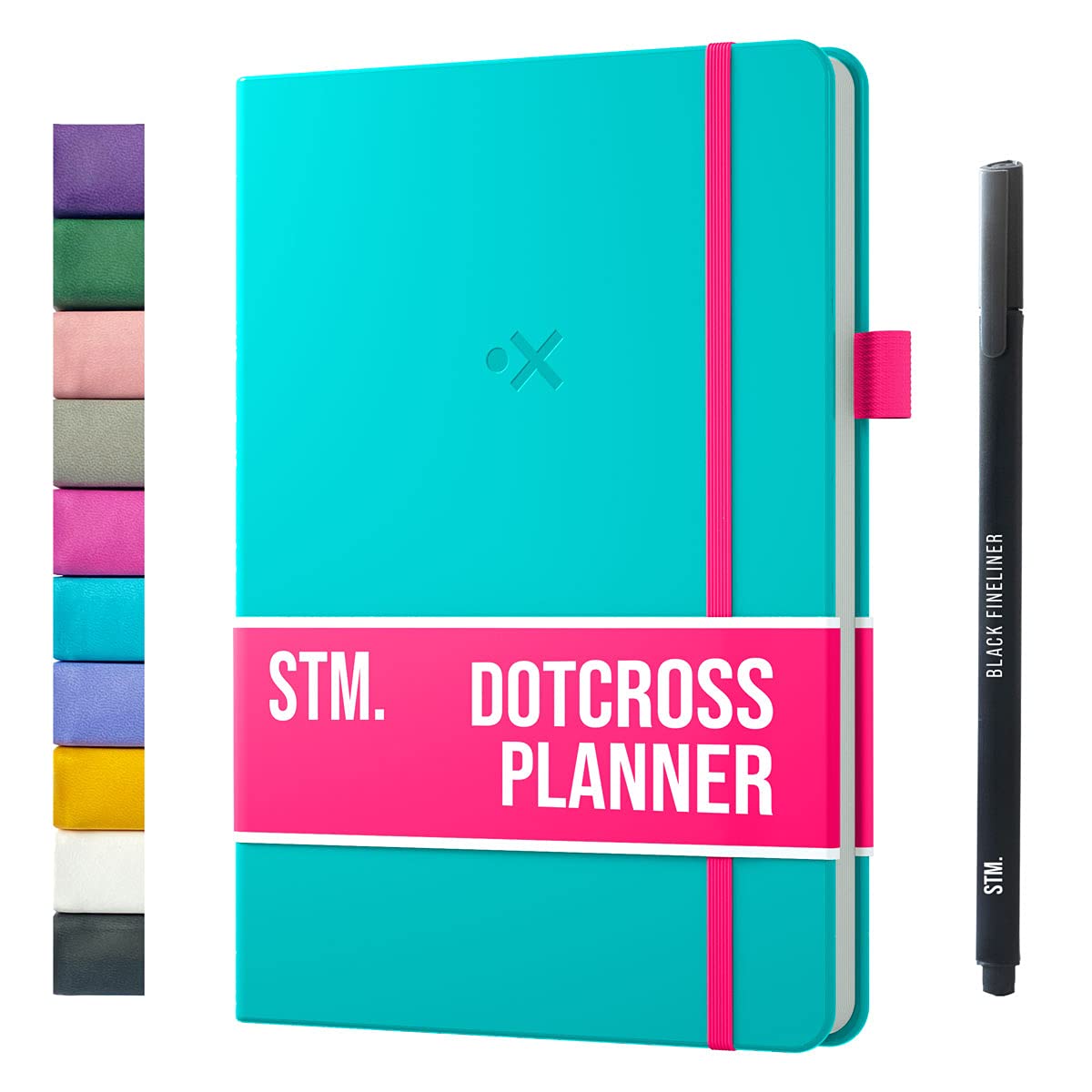 Daily Planner 2026 (Undated) | B5 Dotcross | Your All in One Day Organizer, At A Glance Weekly Agenda, Yearly Calendar Book | Planners for Personal, Professional, Academic & Work Goals and Schedule