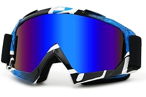 Shutuan Motorcycle Goggles Dirt Bike Goggles ATV Riding Four Wheeler Offroad Mx Racing Helmet Goggles