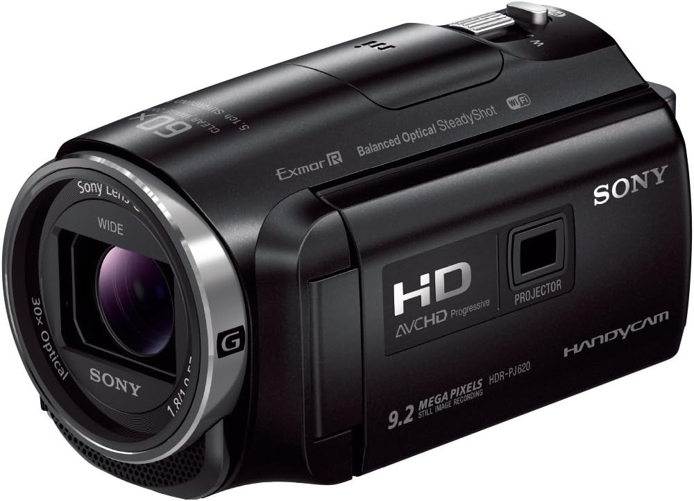 Sony Handycam HDR-PJ620 - Videocámara de 9.2 MP (Pantalla de 2.7 ...