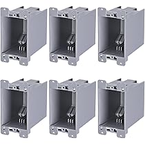 LEONLITE Old Work Electrical Outlet Box One Gang, Ultra-deep 20