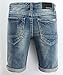 Myncoo Men's Ripped Denim Shorts Distressed Jeans Light Washed