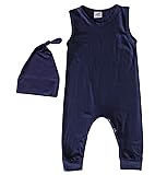 Silky Sleeveless Baby Romper for Boys and
