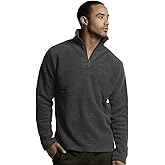Knocker Men's Polar Fleece Quarter Zip Pullover