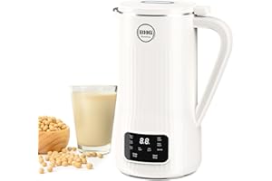 BUAIAHUG 20oz Nut Milk Maker,2024 New Homemade Soy Milk Almond,Plant-Based Milk, Oat and Dairy Free Beverages, 10 Blades Automatic with 12H Timer/Auto-clean/Boil
