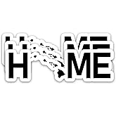 (3PCS) Hawaii Sticker – Hawaii Home Map Waterproof Vinyl US State Decal for Water Bottles, Laptops, Scrapbooking, Travel Gift, Local Pride, 3 x 1 inch