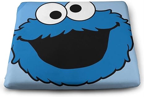 Amazon Co Jp セサミストリート クッキーモンスター 座布団 クッション 座り心地いい おしゃれ かわいい ふわふわ お尻が痛くならない 腰痛対策 抗菌 防臭 通気性 洗える 正座 自宅用 オフィス 居酒屋 飲食店 椅子用 車用クッション 約 35 38cm ホーム キッチン