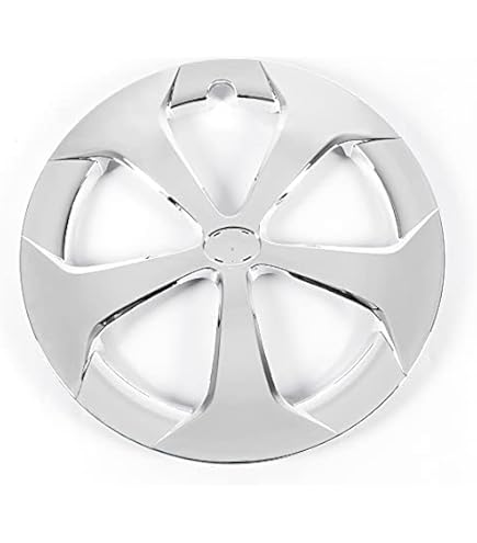 15" 5-Spoke Hubcap Wheel Cover – Fits 2012-2015 Toyota Prius – Silver Painted
