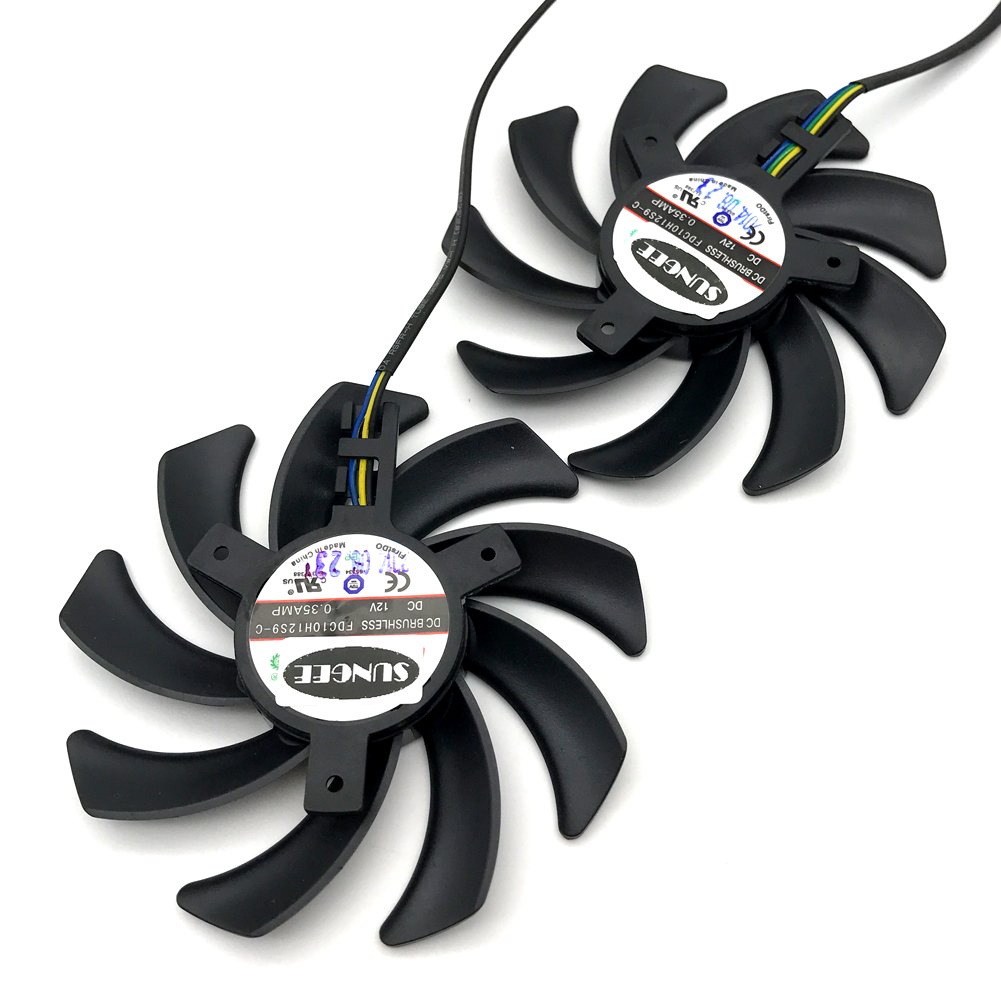 Best Radeon Cooling Fan Replacement 2 Pin