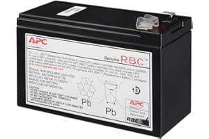 APC UPS Battery Replacement RBC17 for APC Models BE650G1, BE750G, BR700G, BE850M2, BE850G2, BX850M, BE650G, BN600, BN700MC, BN900M, and select others
