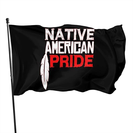 Lsjuee Nive - Banderas de jardín Decorativas de Orgullo Americano