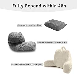 OAISZ Reading Pillow for Sitting in Bed