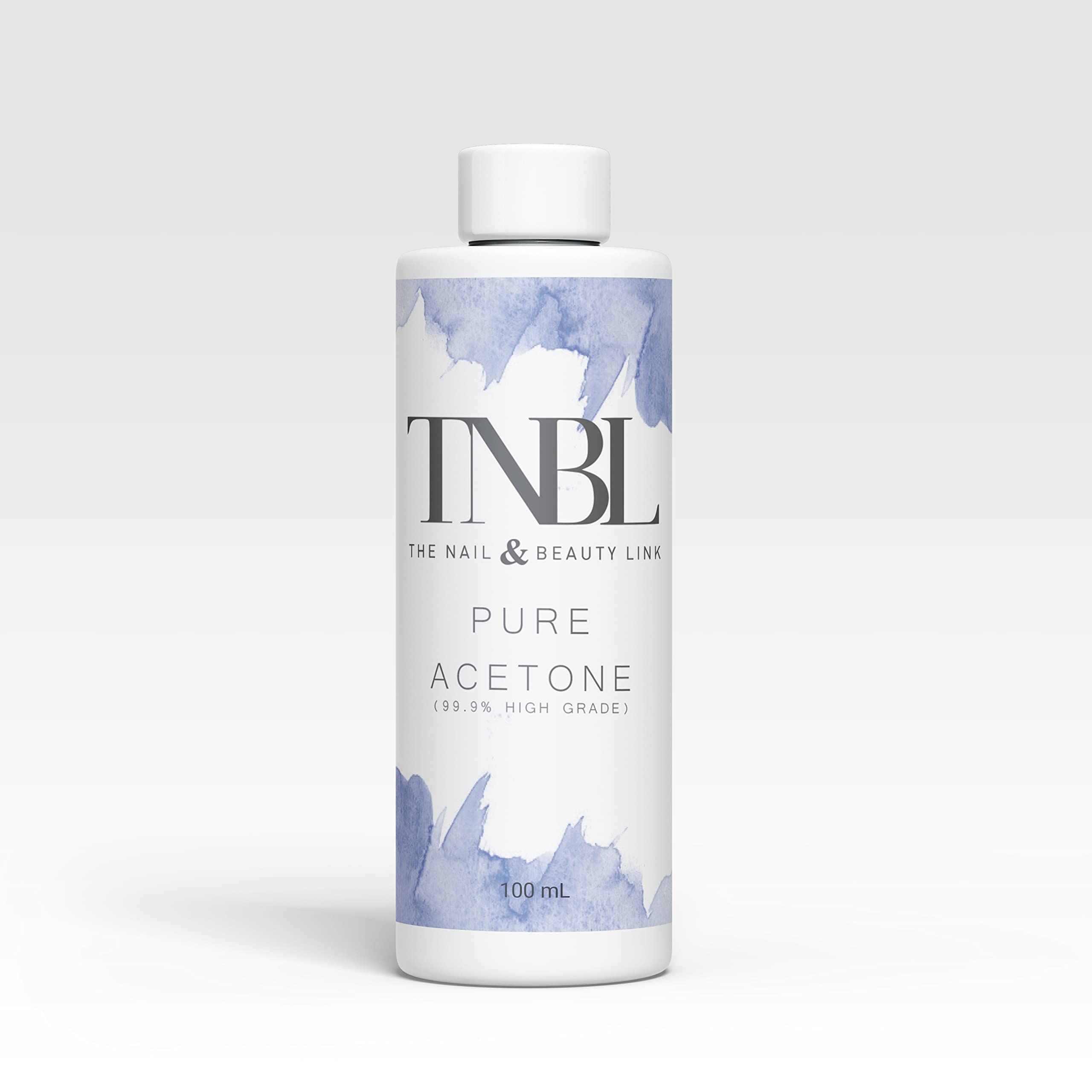 TNBL 100% Pure Acetone Nail Polish Remover UV/LED GEL Soak Off (100ml) Soak Off/Remove Gel Polish, Acrylic Nails, Gel Extensions