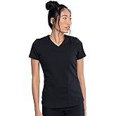 Dickies V-Neck Scrub Top with 5 Pockets Shirttail Hem and Bi-Stretch Technology DK875