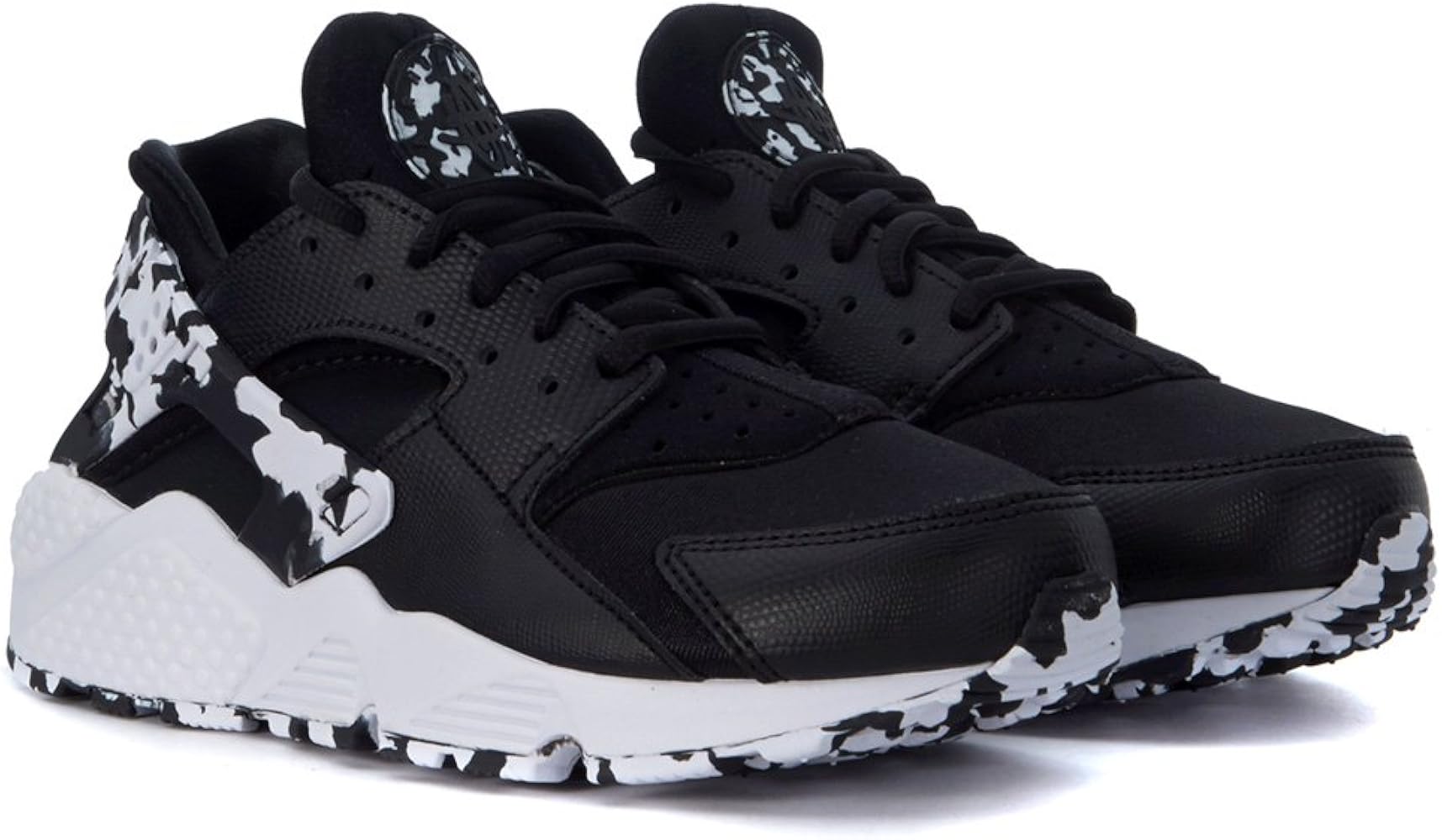 huarache negra y blanca