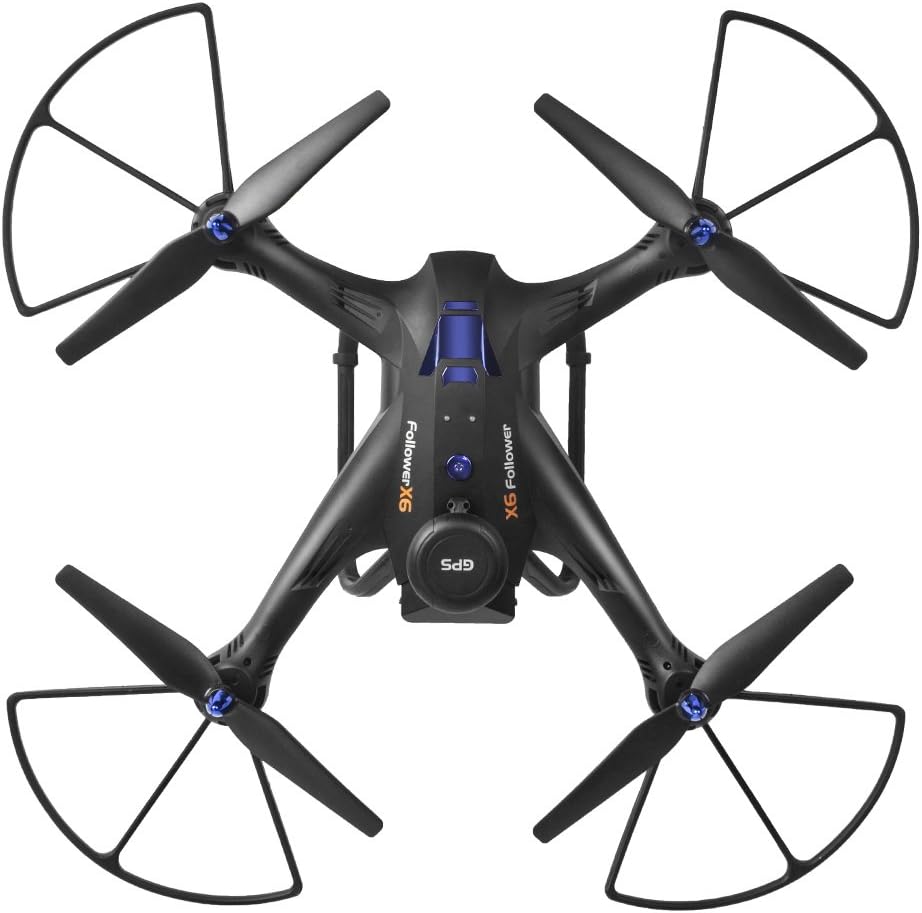 wlgreatsp Drone Helicopter Premium GPS 5G WiFi FPV 120° FOV Wide Angle Stable Gimbal