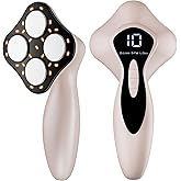 Oranmagic Professional Electric Body Massager - 4 in 1 Upgraded Portable Skin Tightening with Heating for Belly, Waist, Arms, Buttocks, Legs, Gift for Man & Women (Pink)