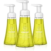 Method Foaming Hand Soap, Lemon Mint, 10 fl oz (Pack of 3)