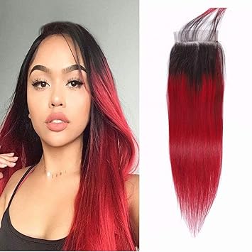 Amazon Com Feel Me 8a Grade Brazilian Straight Hair Closure