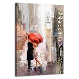 RUISHI Canvas Wall Art Modern New York Cityscape