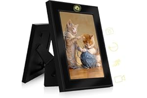 LO.BABY.VE 2024 New Hidden Camera Detector with Photo Frame, No Audio, Security Nanny Camera 1080P Full HD Frame Camera with Replaceable Photo, No WiFi for Traval, Home, Indoor up to 128GB (Not Included)