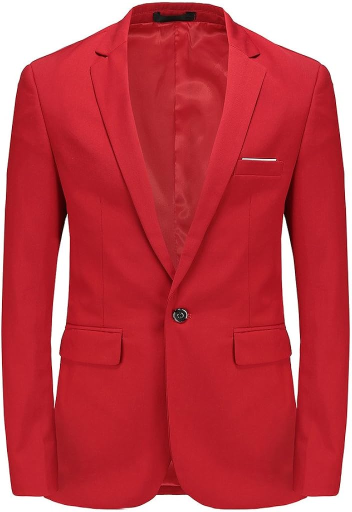 Mens Blazer Slim Fit Sport Coats 22 Colors for Daily Business and Party at  Men’s Clothing store