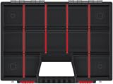 Kistenberg Nor 40 KNO40307 Tool Organiser 10 Compartment Clear Lid 390x290x65mm view 3