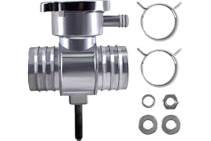 AUTOMKT Upgrade Aluminium Radiator Coolant Filler Neck 52028810AL 52029195AK 55116901AA Fits for Chrysler 200 Sebring Dodge Caliber Avenger Durango Dakota Jouney Je-ep Compass Patriot