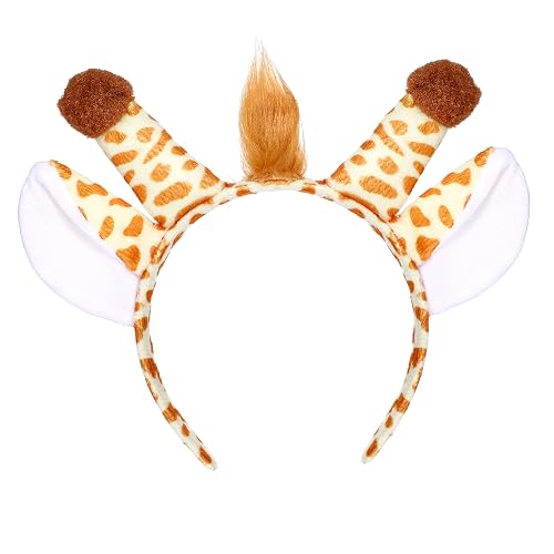 WLLHYF Dog Ears Headband Dalmatian Cartoon Hair Hoop Animal Headwear Christmas Costume Hair Bands Easter Cosplay Party Accessories Puppy Headpiece for Women Girls