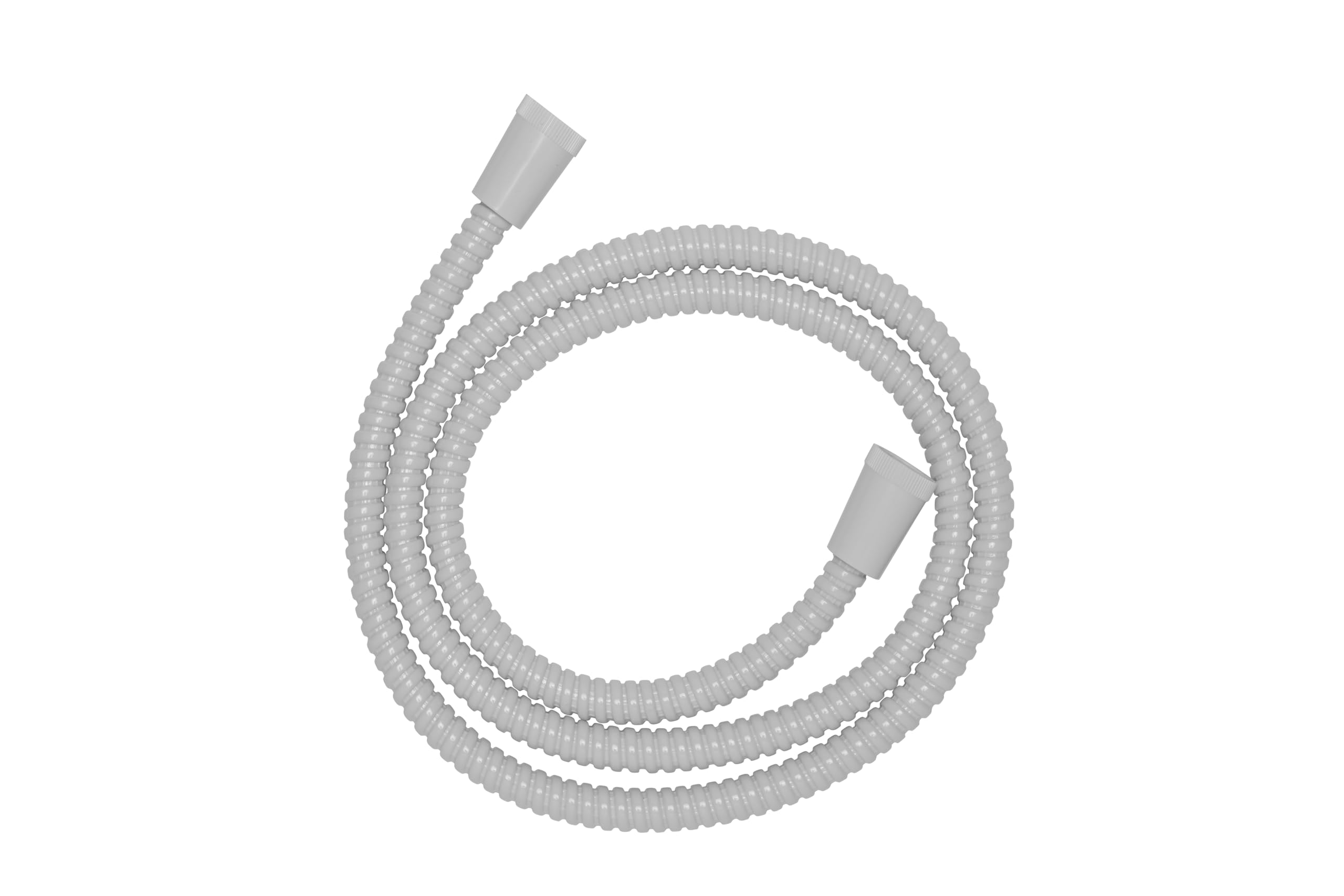 Croydex AM169522 Essentials Reinforced PVC Shower Hose, White, 1.5 m